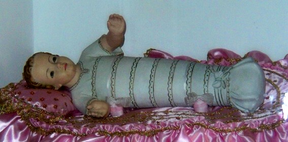 Chiesa della Nativit� di Maria Vergine: Statuetta della Madonna Bambina