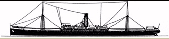 Nave "Mexico" (1905) - Mediterran�e di Graville