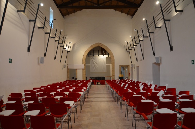 Monastero di S.Maria ad Mejulanum (Badia) a Corropoli (Te): Aula Magna, gi� navata della Chiesa