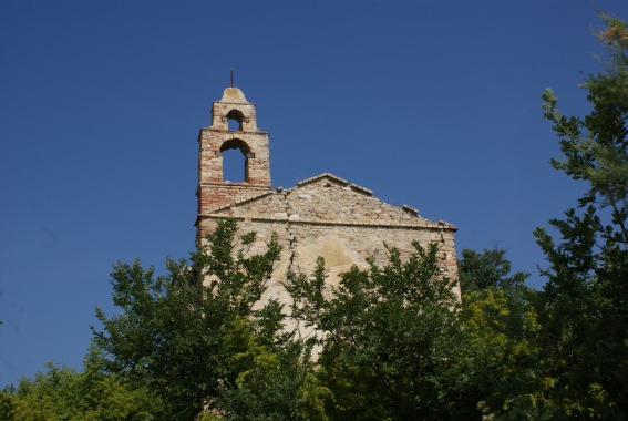 Chiesa di S. Maria di Pastignano a Pagannoni Alto: ruderi