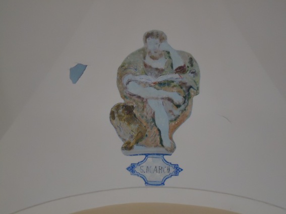 Chiesa di S. Salvatore a Pagliaroli di Cortino (Te): affresco