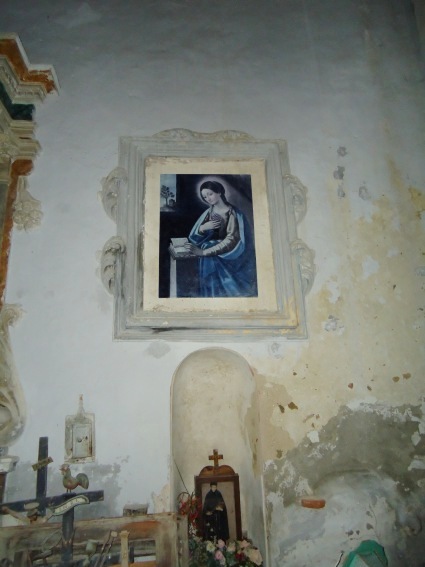 Chiesa della SS. Trinit� a Trinit� di Campli: Annunciazione (copia da Guido Reni)
