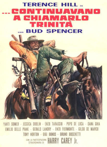 Continuavano a chiamarlo Trinit� - Locandina - Poster